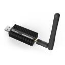 Sonoff ZigBee 3.0 mar&scaron;rutizatorius ZBDongle-E, 5V, USB 2.0, 32 įrenginiai, juodas, SMA antena