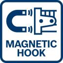 Bosch M&otilde;&otilde;dulint 1600A01V3S, 8m, 50mm, 86mm, Nailon, Plastik, 8m, Autolock, Magnetkonks
