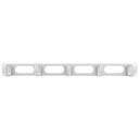 Lanberg kaablite haldamise paneel 1U AK-1205-S, 482,6mm, 80mm, 5 r&otilde;ngast, hall