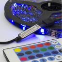 White Shark LED juosta HELIOS-5, 5 m, 5-12 V, IP65, 30 LED, 5 W, nuotolinio valdymo pultas