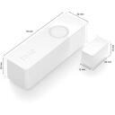Philips Hue Kontakt sensors 8719514487345, Balts, Bezvadu, Bluetooth, ZigBee, Iek&scaron;telpu, Akumulators, 12 atbalstītās ierīces
