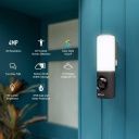 Ezviz LC3 CS-LC3 4MP 2-in-1 LED Seinalamp ja V&auml;listingimustes Nutikas AI Kaamera 32GB &Ouml;&ouml;n&auml;gemine MicroSD Valge