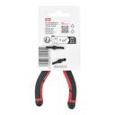 Garās deguna knaibles KREATOR KRTH62101, 125mm, žokļa dziļums 12mm, darba platums 10mm