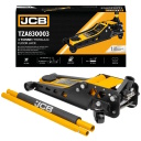 Низкопрофильный гидравлический домкрат JCB JCB-TZA830003 3т 75–508 мм, резиновая опора