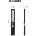Emos LED аккумуляторный рабочий светильник P4538, 700 lm, 1200 mAh, SMD LED BOOST, 3 режима, USB C, 2 ч зарядка
