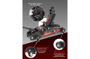 Гидравлический домкрат с колесами 2.5 т, Rockforce, RF-TH22501C, высота 140-387 мм, фиксация, удобное хранение