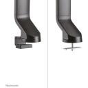 Neomounts monitors stiprinājuma roka FPMA-D860DBLACK, 10-27", 7 kg, 240-470 mm augstuma regulē&scaron;ana, 360&deg; rotācija, 20&deg; svēr&scaron;ana