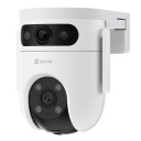 Ezviz H9C CS-H9c-5MP-5MP Divu Objektīvu Ārējā IP65 5MP 3K Viedā Pan & Tilt 360 Kamera MicroSD / Nakts Redzamība Balta