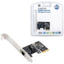 Logilink Gigabit PCI Express tīkla karte PC0029A, 1000 Mbit/s, PCI-E, IEEE 802.3, IEEE 802.3u, IEEE 802.3ab, Wired, Wake-on-LAN