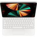 Apple Magic Keyboard 12.9-inch iPad Pro MJQL3S/A, traadita, valge, QWERTY, USB-C, puuteplaat, akumulator