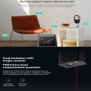 Digitālais lāzera attāluma mērītājs ar Bluetooth savienojumu &plusmn;3 mm precizitāti un 40 m mērī&scaron;anas diapazonu Smart Laser Measure Melns BHR5596GL Xiaomi