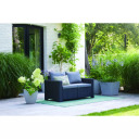 Garden sofa double California Sofa grey KETER 29193539939 141x68x72cm