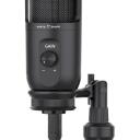 White Shark Mikrofonas TAUS, 14mm, kardioidinis, 20Hz-20kHz, -13.5dB, 93.5dB, 192kHz/24bit, USB A-B 1.5m