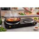 Esperanza Elektriskā plīts EKH014K, 2500 W, 2 zonas, 1000 W 15,5 cm, 1500 W 18,8 cm, 5 jaudas līmeņi