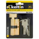 Keltin Užrakto cilindras su rankenėle K02636, 30/30G mm, 3 raktai, aliuminis, ZnAl lydinys, 25000 ciklų