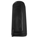 Nešiojamas Bluetooth garsiakalbis 100 W RMS galios su TWS ryšiu FM radiju USB ir microSD palaikymu LED ekranu ir 4400 mAh baterija PS-770 Juodas SV-021719 SVEN