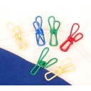 Metāla drēbju klipi, BasicNature, R051200, 12 gab. - izturīgi un universāli