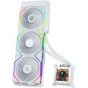 Lian Li CPU Jahuti HydroShift LCD 360S G89.GHSLCD36SW.00, 120mm, 3 ventilaatorit, 29.8dB, FDB, 475mm torud