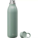 Thermobottle CityLoop Thermavac eCycle Water Bottle 0.6L, recycled stainless. steel / greyish green 2710870003 ALADDIN