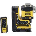 DeWALT Taseme laser DCLE34035D1-QW, 3 laserit, 360&deg;, Roheline, 70-100 m, IP54, XR 18V 2Ah aku