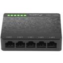 Lanberg lauakommutator DSP1-1005, 5 RJ-45 10/100/1000 Mbps, 10 Gb/s, halduseta, 2K MAC aadressi tabel
