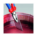 Kombinētās knaibles, melnas, 140 mm, ar plastmasas rokturiem, cietā un mīkstā stieplei, 03 01 140 SB