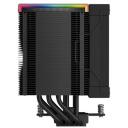 Deepcool Digitaalne protsessori jahuti AK500S R-AK500S-BKADMN-G, 1 ventilaator, 52.24-68.99 cfm, 25-28 dBA, ARGB LED valgustus