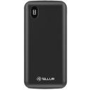 Tellur Power Bank akumulator TLL158231, 10000mAh, 230g, must, 2xQC3.0 USB, digitaalne ekraan, kiire laadimine