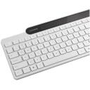 Lenovo 800 klaviatuur GY41R69583, Bluetooth 5.1, 108 nuppu, valge, QWERTY, Windows 11, traadita, 1-aastane garantii