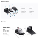 Eufy E15 robotmuruniiduk juhtmevaba kuni 800m&sup2; AI kaamera navigatsioon Wi-Fi rakendus l&otilde;ikelaius 20.3cm / k&otilde;rgus 25&ndash;75mm Li-Ion 93Wh hall
