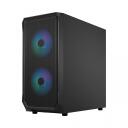 Fractal Design Korpus Focus 2 RGB FD-C-FOC2A-03, 6.4kg, 2xUSB 3.0, 6x2.5'', 2x3.5'', RGB valgustus, karastatud klaasist k&uuml;lgpaneel