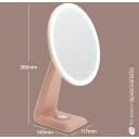 Rio K&otilde;rge j&otilde;udlusega meigipeegel MMDL-EU/1,0, &Oslash; 24.5cm, 2000mAh, LED valgustus, 85&deg; p&ouml;&ouml;ratav disain