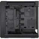Asus Kaste PROART PA602 WOOD TG PWM BLACK, 2x200mm priek&scaron;ējie ventilatori, 1x140mm aizmugurējais ventilators, 8x2.5" disku vietas