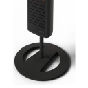 Ārtelpu efektīvs grīdas infrasarkanais sildītājs ar pulti un 6 sildīšanas līmeņiem līdz 35 m² 2000 W Black IP65 OH2000ULGPFLOOR Mill