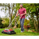 Einhell GC-SC 18/28 DS Li Solo аккумуляторный аэратор-скарификатор для ухода за газоном 28cm 18V brushless Power X-Change 3420625 без АКБ и ЗУ красный черный