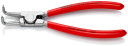 Circlip Pliers, KNIPEX, 46 23 A21, chrome-plated, ergonomic handles, &Oslash; 1.8 mm tips