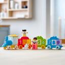 Lego DUPLO 10954 Skaičių traukinys, 23 vnt., 18m+, 10 spalvotų skaičių blokelių, stumiamas traukinys, figūrėlės
