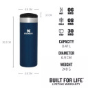 The AeroLight Transit Mug 0.47 L blue 2810787149 Stanley®