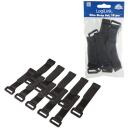 Logilink kabelisai&scaron;u lente KAB0056, 15cm, 2cm, 10 gabali, neilons, melns