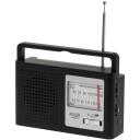 Adler AM/FM raadio AD 1909, 522-1620 kHz, 87.5-108 MHz, 220-240 V, kaasaskantav, v&auml;line antenn, must