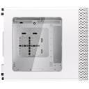 Thermaltake PC korpus Core V1 MiniITX Window - Snow Edition CA-1B8-00S6WN-01, 20cm ventilaator, valge, 2x USB 3.0, 4 ketta pesa