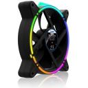 Zalman Вентилятор ZM-RFD120A, 120 мм, 5V, 3-pin, 1500 RPM, 34,34 cfm, 25,6 dB, Multi LED, 160 g