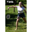 Badmintona komplekts 'Magic Night', LED volāni, tērauda raketes, R991083, CITS