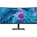 Philips UltraWide LCD monitor 346E2CUAE/00, 3440 x 1440, 100 Hz, 4 ms, 300 cd/m&sup2;, 1 x HDMI, 1 x USB-C, 1 x USB-B, 4 x USB-A