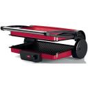 Bosch Grill TCG4104, 2000 W, Punane, reguleeritav termostaat, kergesti puhastatav, 2 plaati