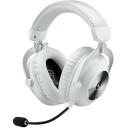 Logitech ausinės PRO X 2 LIGHTSPEED 981-001269 belaidės, Bluetooth, 20-20000 Hz, 30 m, 38 &Omega;, 50 mm, 1100 mAh, 345 g, balta
