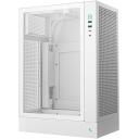 Deepcool Korpus CH170 PLUS WH, 1 x 3.5", 1+1 x 2.5", 4, 2 x USB 3.0, 1 x USB-C, 1 x k&otilde;rvaklappide/mikrofoni