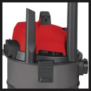 Mitrs/sauss putekļu sūcējs, EINHELL, 2340290, 15l plastmasas tvertne, 1250 W, 180 mbar sūk&scaron;anas jauda