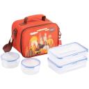 Jata Jahutus kott HPOR7055, 5L, 22cm, 17cm, 14cm, RPET, 4 konteinerit, BPA-vaba, veekindel