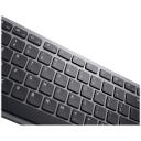 Dell klaviatuur KB700 580-AKPQ, traadita, titan hall, 3 seadet, Bluetooth 5.0, 12 programmeeritavat klahvi, QWERTY vene